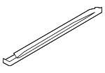 6512A760 - : Rocker Molding for Mitsubishi: Outlander PHEV Image