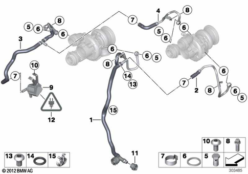 Engine Cooling for 2010 BMW BMW ALPINA B7L #0