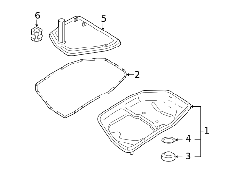 Transaxle Parts for 2006 Audi A6 Quattro #0
