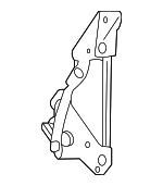 1Y0827301F - : 2005-2010 Volkswagen Beetle - Deck Lid Hinge for Volkswagen: Beetle Image