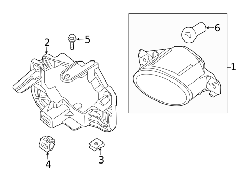 Fog Lamps for 2010 Nissan Maxima #0