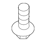 99907327309 - Body: Compartment Screw for Porsche: 718 Boxster, 718 Cayman, 718 Spyder, Cayman Image