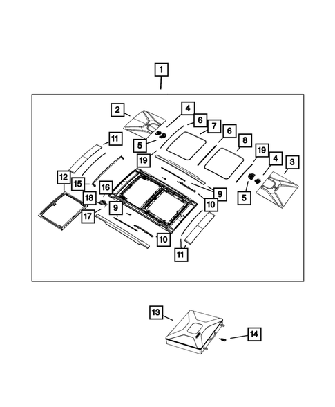 Sunroof for 2015 Jeep Renegade #1
