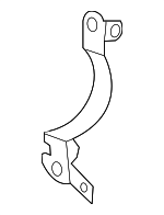 5C0121093E - Cooling System: Auxiliary Pump Retainer for Volkswagen Image