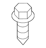 90159A0029 - Electrical: Lens &amp; Housing Screw for Scion: xA, xB, xD | Toyota: 4Runner, Avalon, Camry, Echo, FJ Cruiser, Highlander, Prius, Prius Plug-In, Sienna, Solara, Tacoma, Tundra, Yaris Image