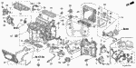 32157SJCA11 - Electrical/Exhaust/Heater/Fuel: SUB-WIRE HARNESS, AIR CONDITIONER for Honda Image