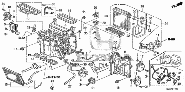 Heater Unit for 2014 Honda Ridgeline #0
