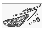 92103B8630 - Electrical: Headlamp for Hyundai Image