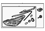 92101B8630 - Electrical: Headlamp Assembly for Hyundai Image