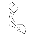 41148196386 - Body: Mount Bracket for BMW: 323Ci, 323i, 325Ci, 325i, 325xi, 328Ci, 328i, 330Ci, 330i, 330xi, M3 Image