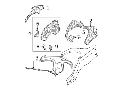 Inner Structure for 1999 BMW 328i #0