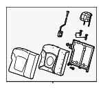 95089859 - Body: Seat Back Assembly for GM Image
