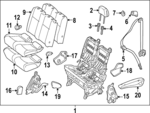 44786811009051 - : Child Seat Bracket for Mercedes-Benz Image