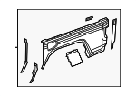 68371606AG - Body: Side Panel Assembly for Jeep: Gladiator Image