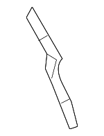 68716250AA - Body: Wheelhouse Brace for Jeep: Gladiator Image