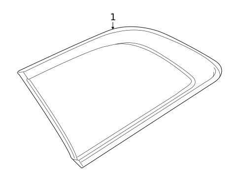 Glass & Hardware for 2018 Lincoln MKT #0