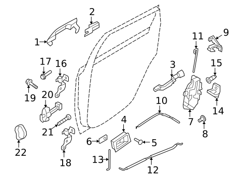 Front Door for 2011 Ford Focus #2