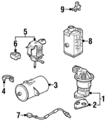 5862062510 - : Oxygen Sensor for Isuzu Image