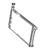 52470152 - Belts &amp; Cooling: Radiator for GM Image