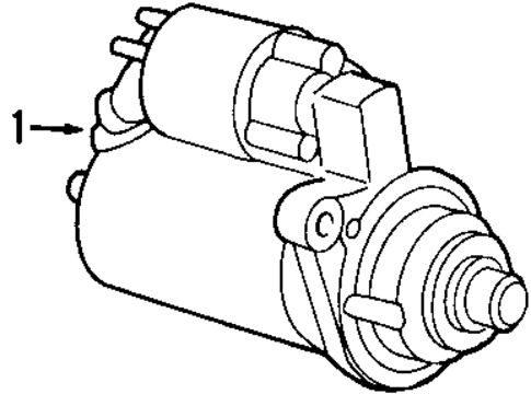 Starter for 2005 Porsche 911 #0