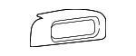 10250468 - Body: Trim Plate for Chevrolet: Venture | Oldsmobile: Silhouette | Pontiac: Montana, Trans Sport Image image