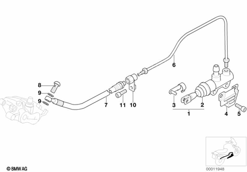 Brake Master Cylinder for 2000 BMW-Motorrad R 1200 C #0