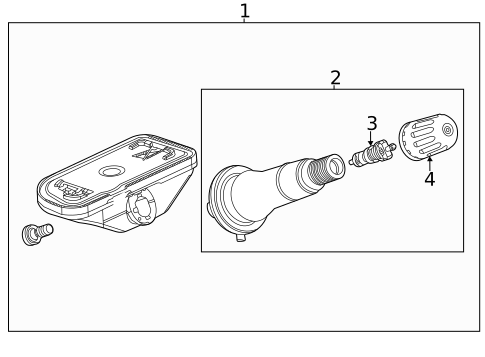 Tire Pressure Monitor Components for 2022 Chevrolet Tahoe #0