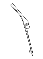 1K983940803C - Body: Channel for Volkswagen: Jetta Image