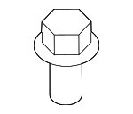 623184M400 - Body: Inspection Cover Clip for Nissan: Altima, Armada, GT-R, Pathfinder, Quest, Rogue, Rogue Select Image