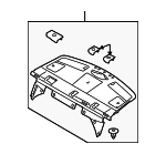 GS3N683A0J02 - Body: Pkg Tray Trim for Mazda: 6 Image