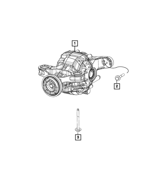Rear Axle Assembly for 2019 Dodge Challenger #0
