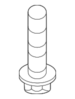 1243103101 - Body: Center High Mount Stop Light Screw for Kia: Optima, Rio, Soul, Soul EV, Spectra, Spectra5, Sportage, Telluride Image