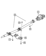 5157008AC - Propeller Shafts and U-Joints: Drive Shaft for Mopar Image