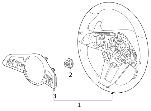 Steering Wheel for 2023 Nissan Z #0