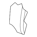 886118S500 - Body: Seat Back Pad for Nissan: TITAN Image