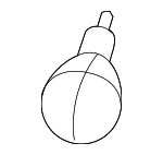 7B0941102 - Electrical: Signal Lamp Bulb for Volkswagen: Routan Image