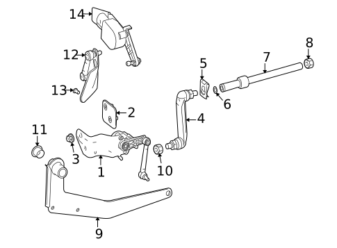Ride Control Components for 2009 Dodge Sprinter 2500 #0