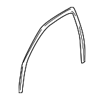K32A58770B - Body: Door Weather-strip for Kia: Rio Image