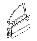 96897590 - Body: Door Shell for Chevrolet: Aveo5 | Pontiac: G3 Image