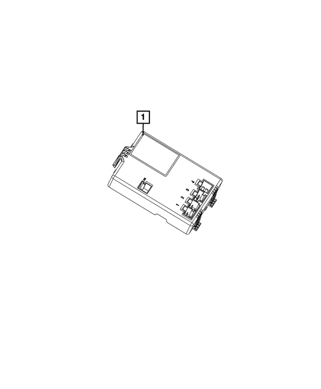 68631163AB - Electrical: Heated Seat Module for Mopar Image image