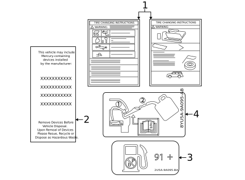 Labels for 2008 Lincoln Navigator #0