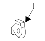 88398A5600 - Body: Blower Motor for Hyundai: Elantra GT Image