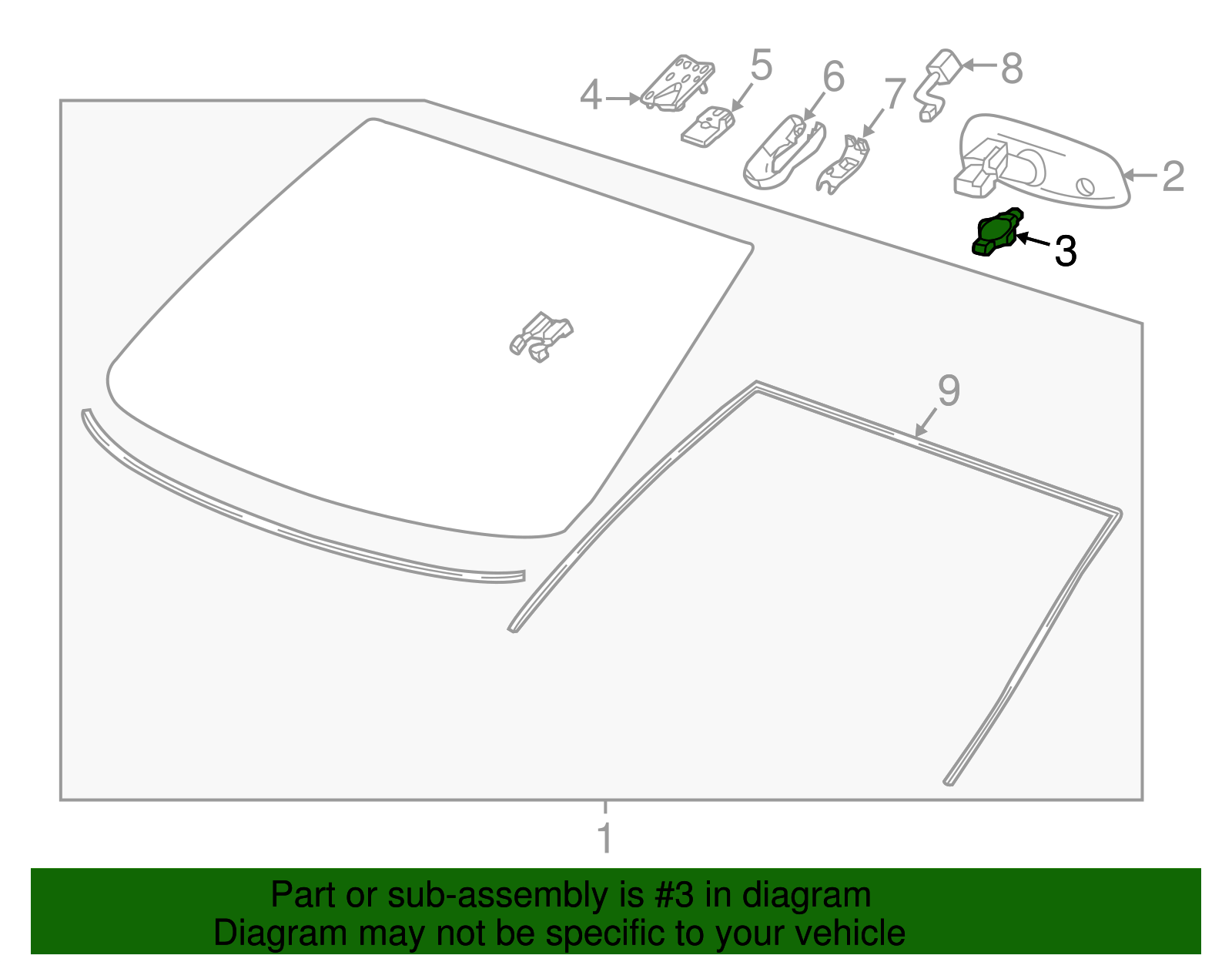 2020-2025 GM Inside Air Moisture and Windshield Temperature Sensor ...