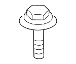 MU000895 - Steering: Gear Assembly Front Bolt for Mitsubishi Image