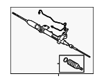 4410A192 - Steering: Gear Assembly for Mitsubishi Image