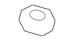MU001367 - Steering: Outer Tie Rod Nut for Mitsubishi Image