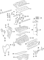 11127624429 - Engine: Cylinder Head for BMW Image