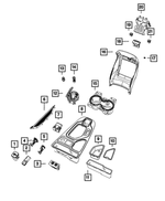 68467786AB - Interior Trim: Charging Port Usb for Mopar Image image
