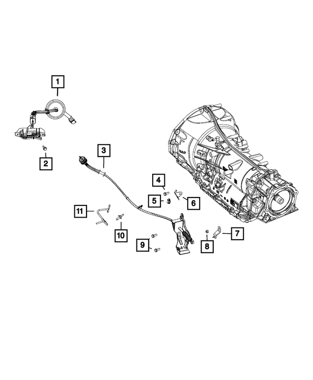 « 6512445AA – Transmission : Double Ended Stud pour Mopar Image »