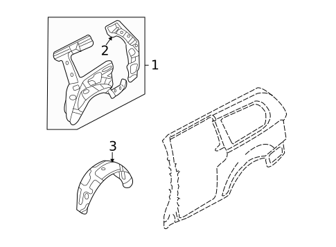 Inner Structure for 2006 Kia Sedona #0
